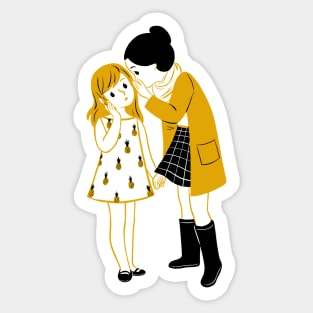 Secrets Between Friends Sticker